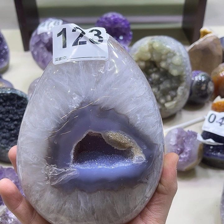 紫晶摆件未镶嵌摆件123