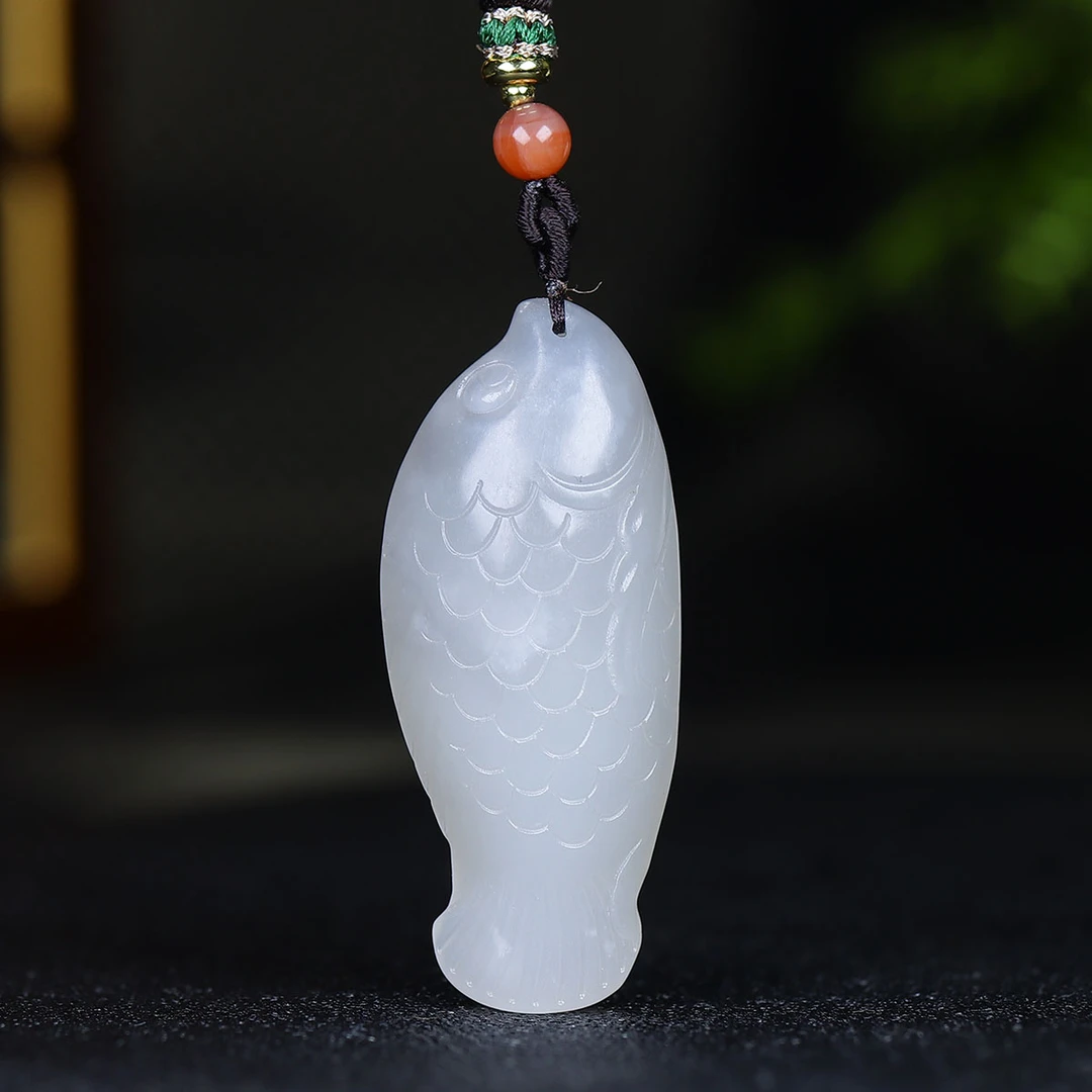 112866和田玉烟紫金玉满堂挂件