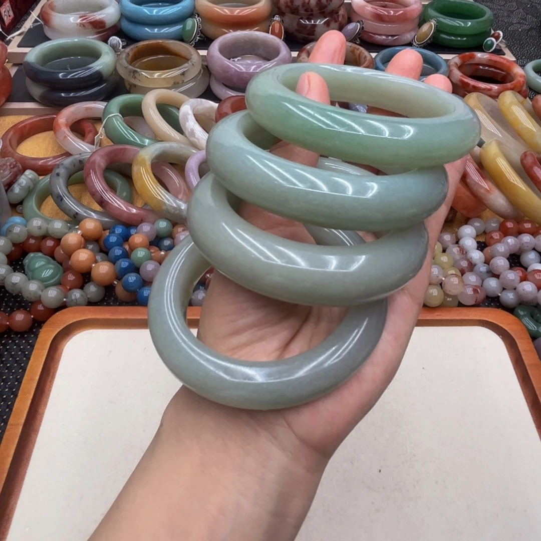 石英质玉未镶嵌圈口54/56/58