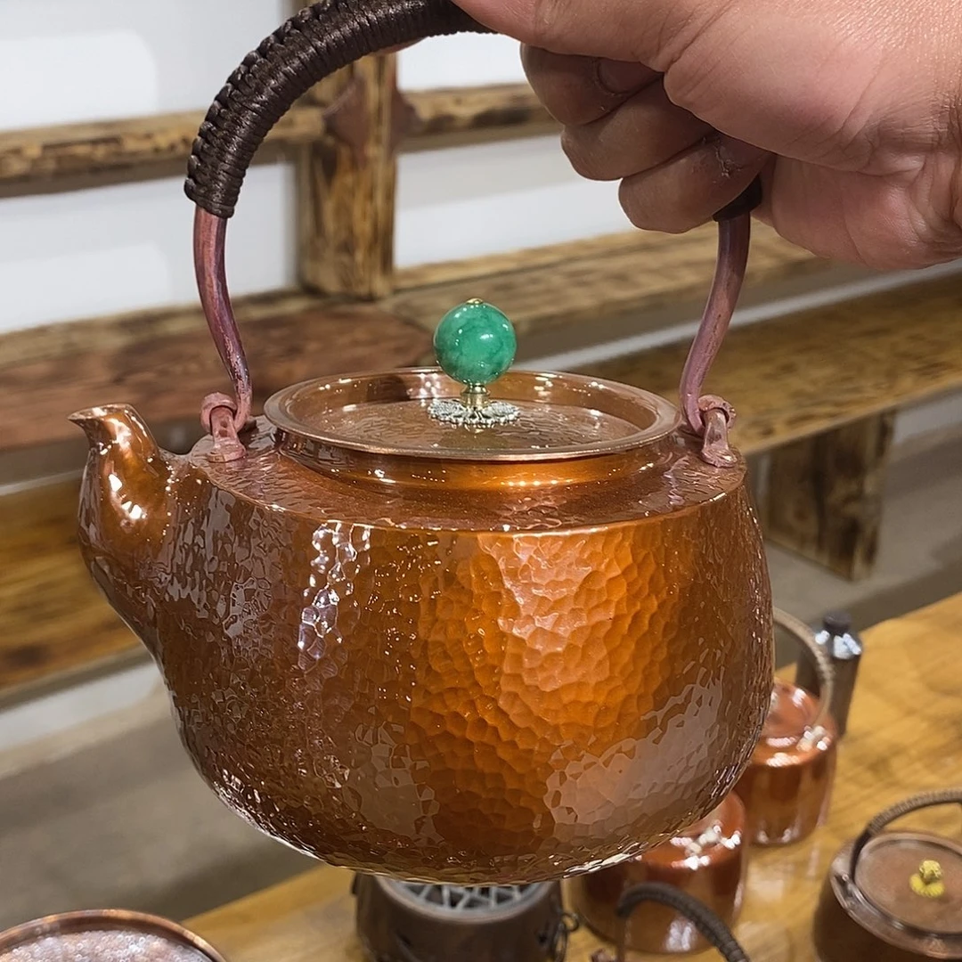 米勒壶1300烤色手工锻打工艺