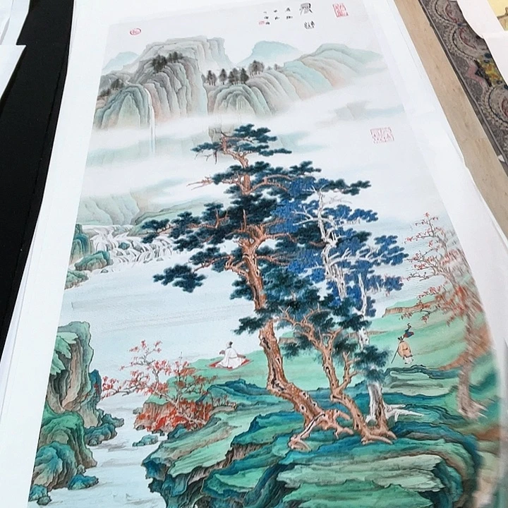 国画书画金石传拓描金拓染