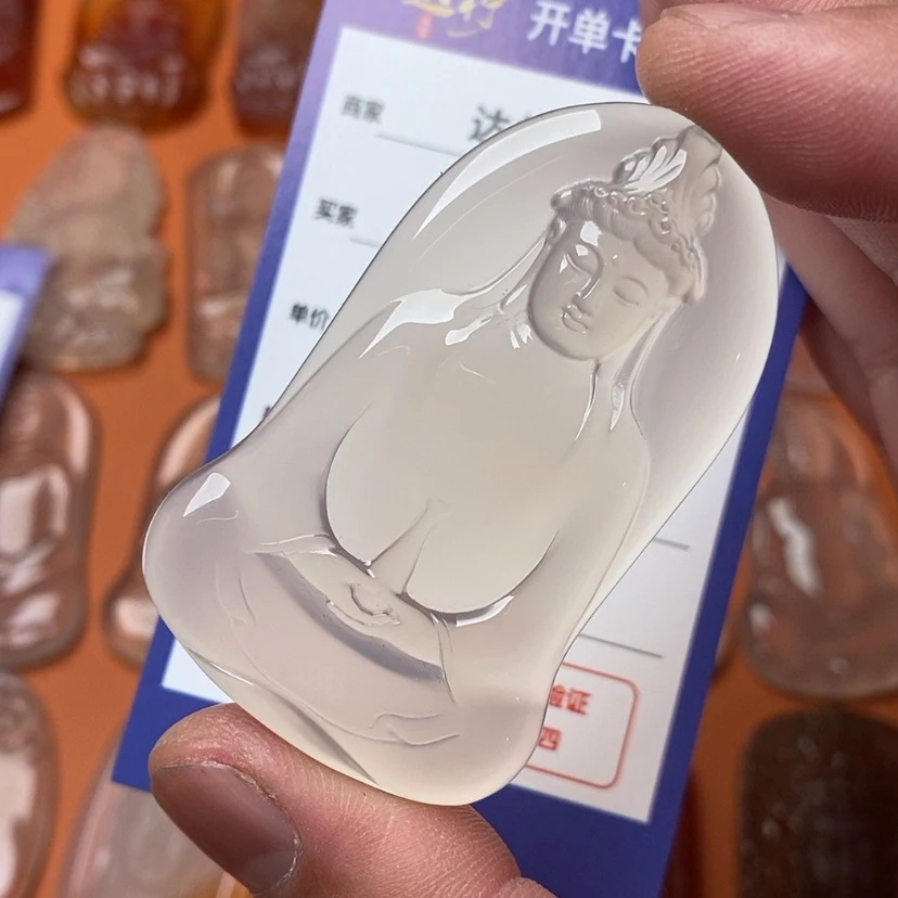 【闪购商品】玛瑙/玉髓颈饰未镶嵌水*