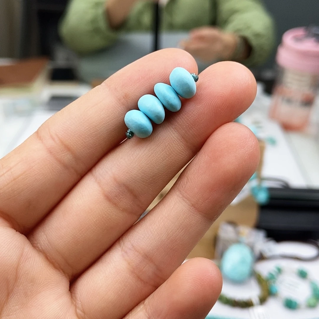 未镶嵌绿松石珠宝奇石