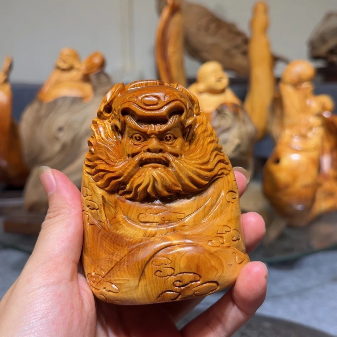 柏木（崖柏）太行崖柏手把件