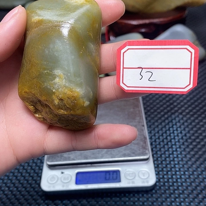 和田玉未镶嵌挂件32