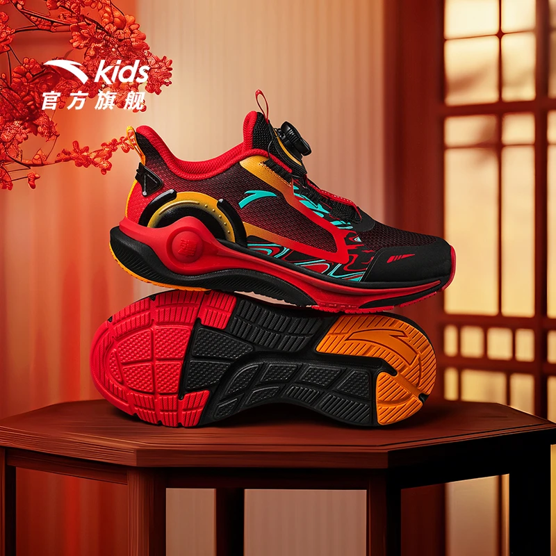 欧若动感风安踏儿童男大童凌云跑鞋2025春季防滑耐磨轻便运动鞋子