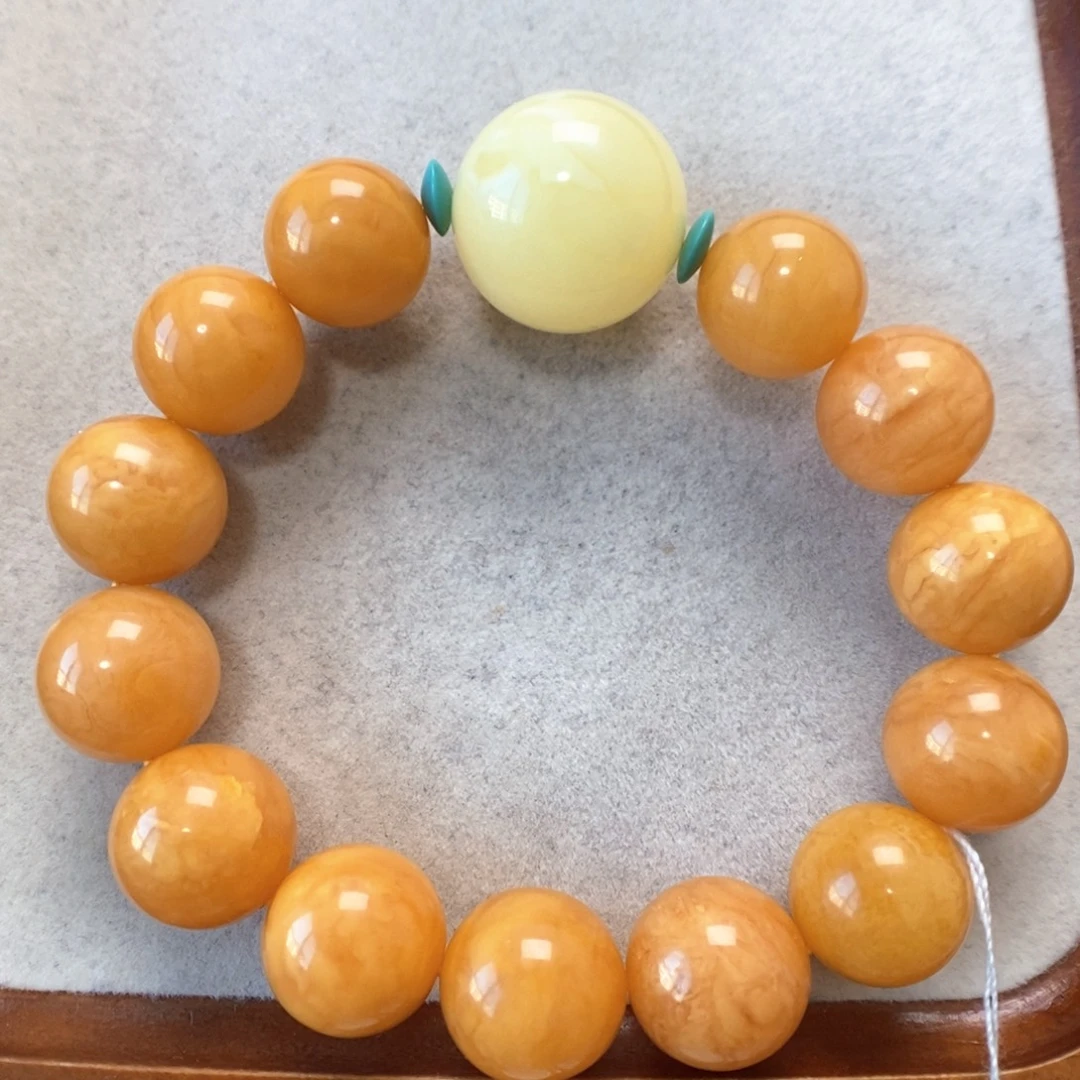 蜜蜡未镶嵌手串蜜蜡