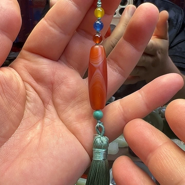 未镶嵌颈饰玛瑙/玉髓手机挂