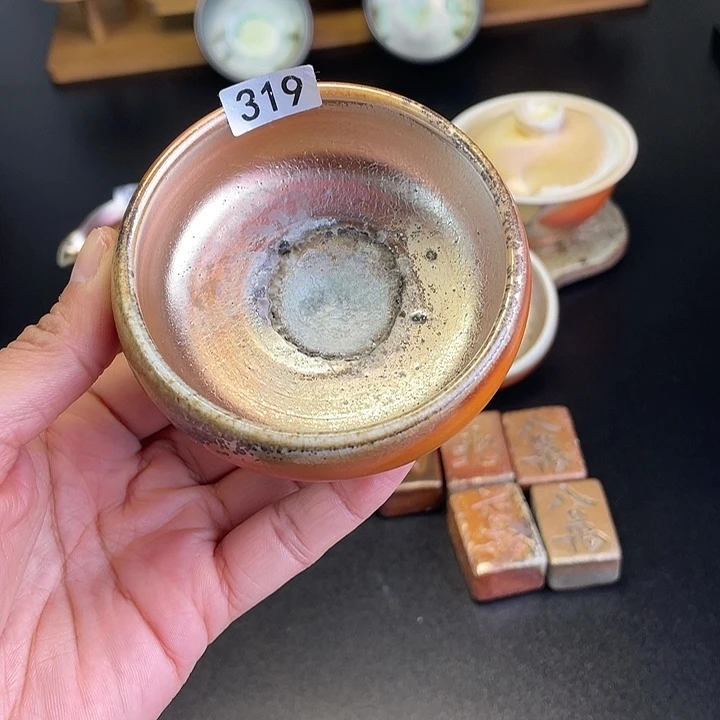 燃薪柴烧茶器主人杯