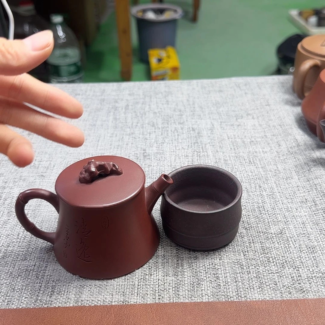 紫砂茶壶民间手艺人全手工制作