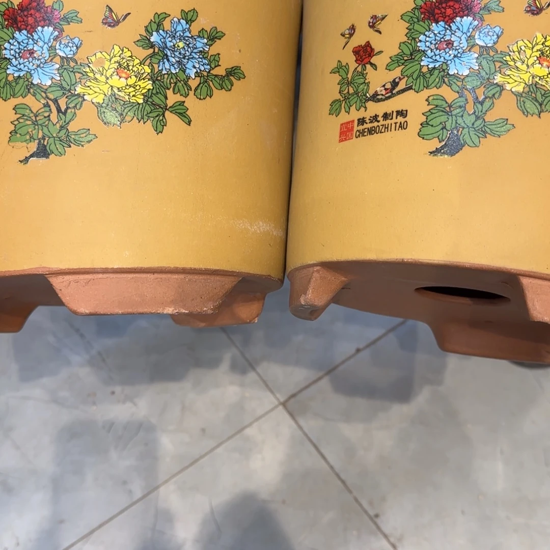紫砂花盆口径20.17口径