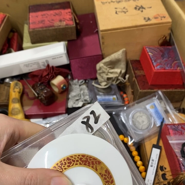 瓷片哈哈中古工艺品一件