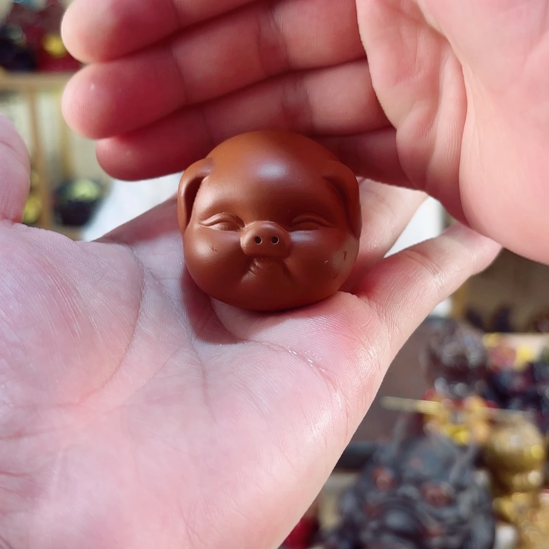 紫砂茶宠紫陶树脂茶宠摆件