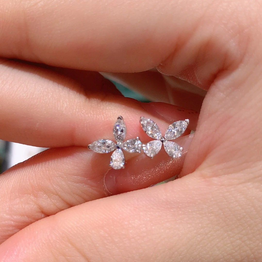 铂Pt950镶嵌实验室培育钻石