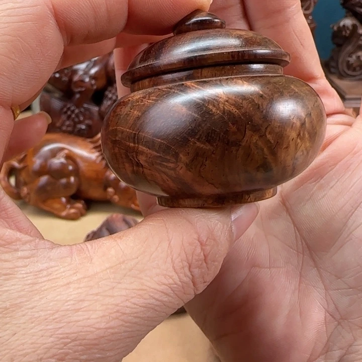 黄花梨/降香黄檀品香罐