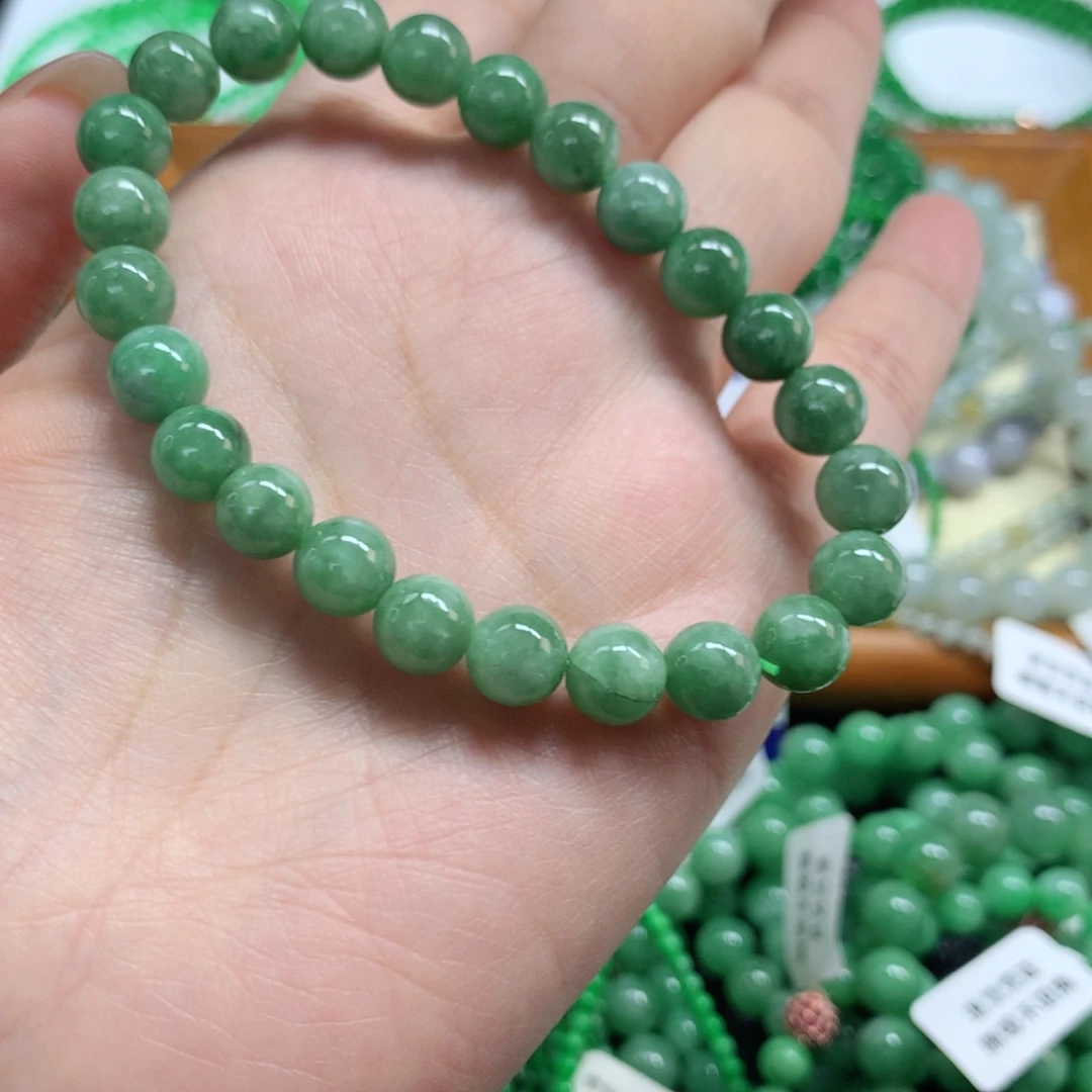 未镶嵌手链翡翠翡翠