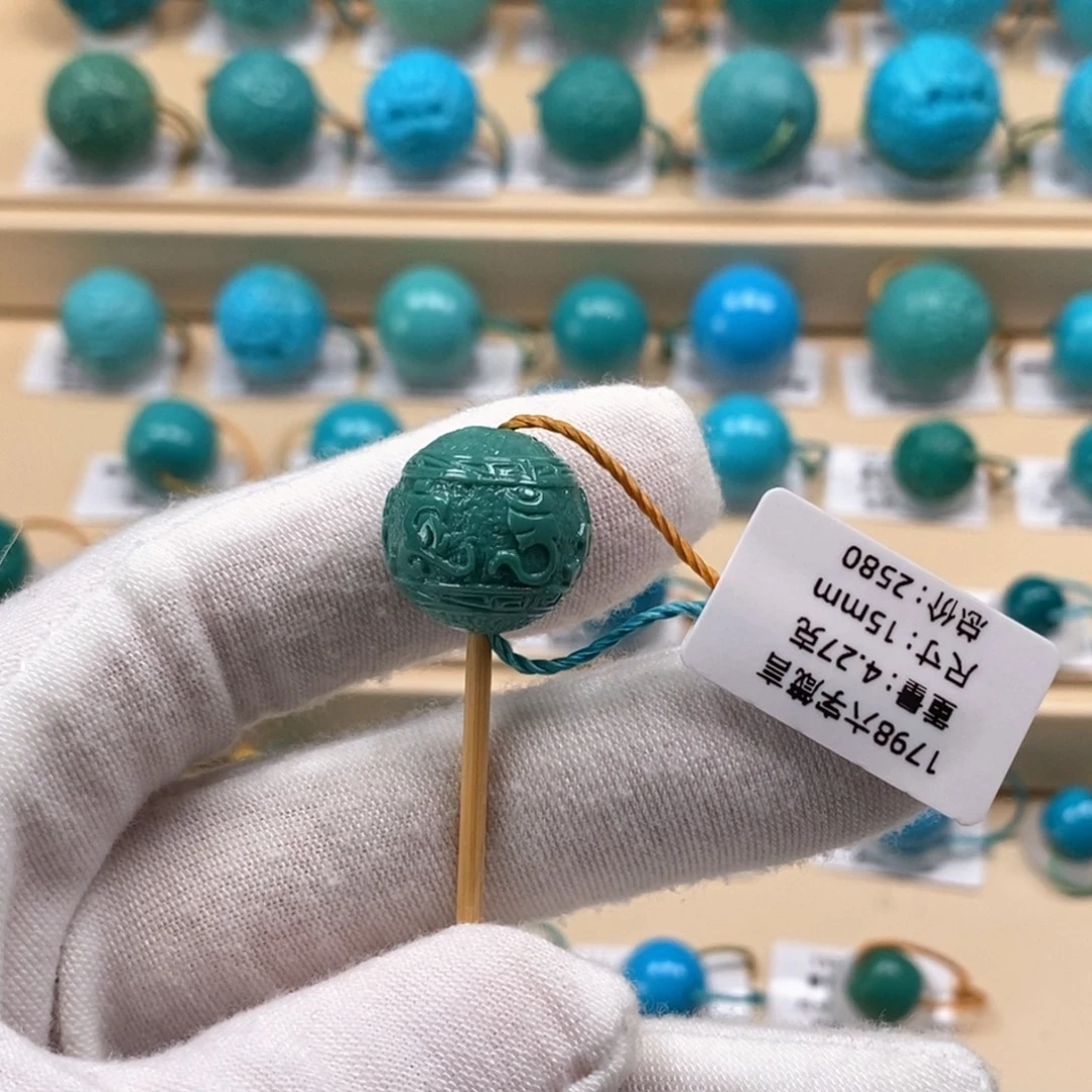 绿松石未镶嵌精品高瓷绿松石哦