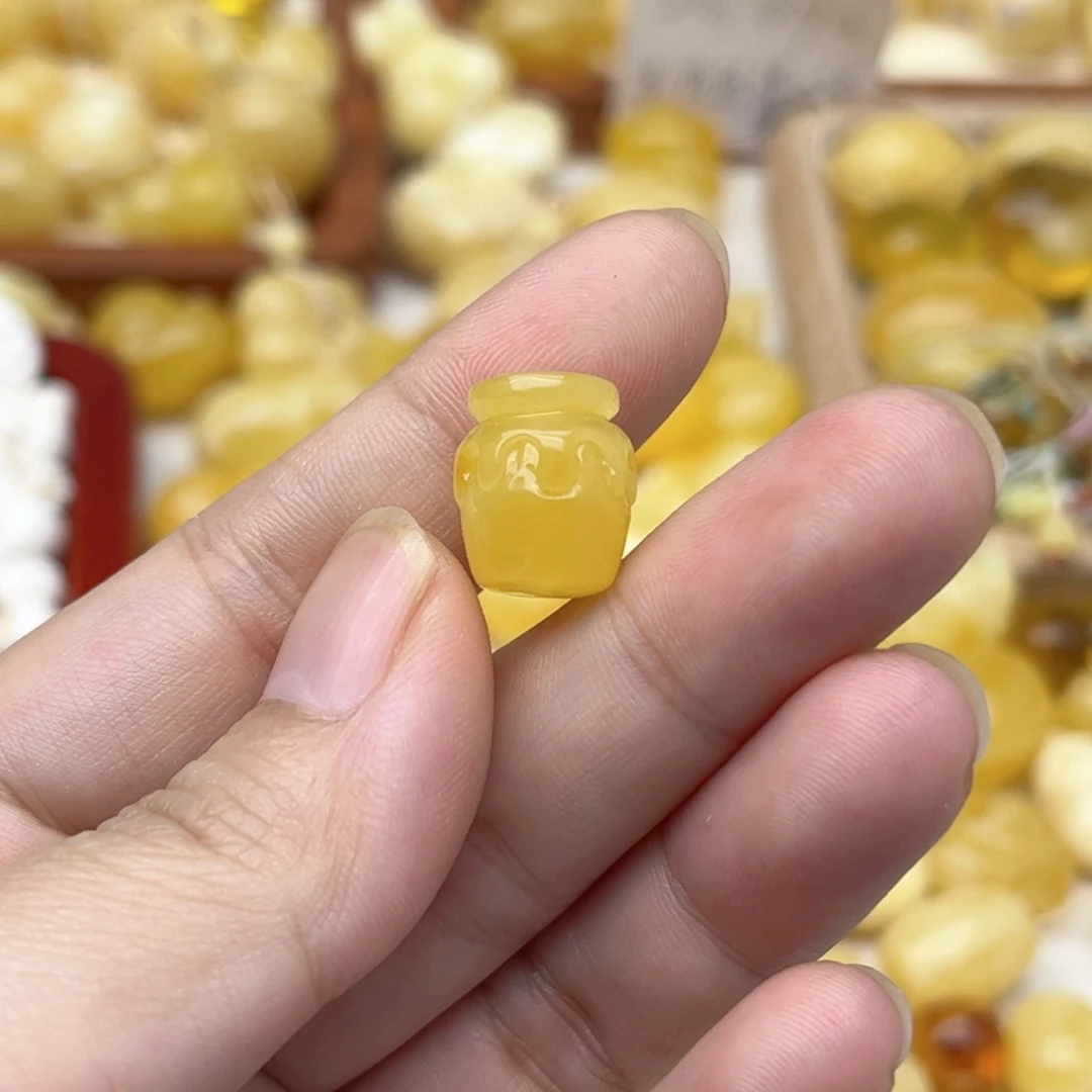 裸石蜜蜡未镶嵌天然