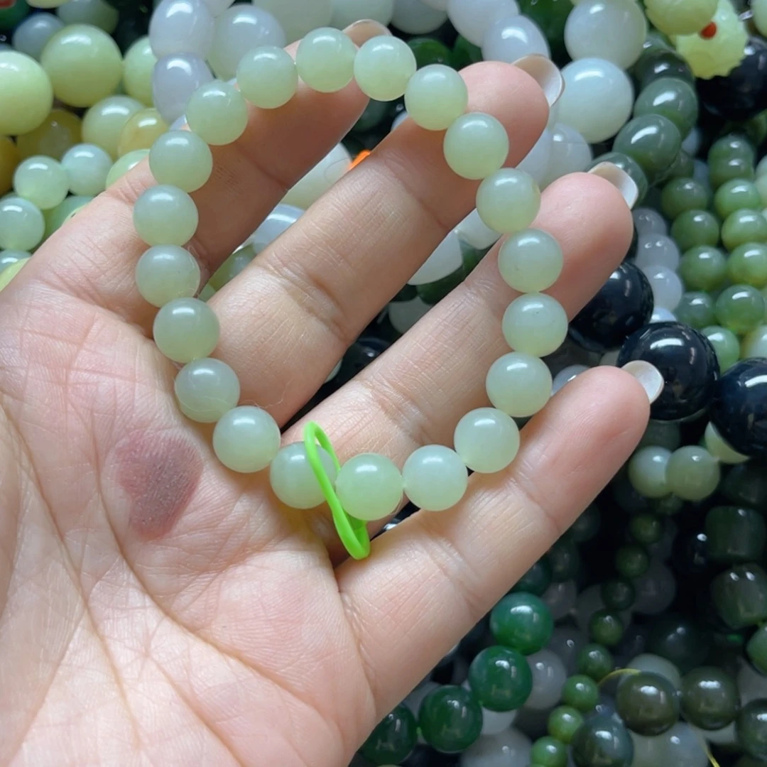 和田玉手链未镶嵌