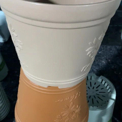 树脂爱**华3个中号粉色无托