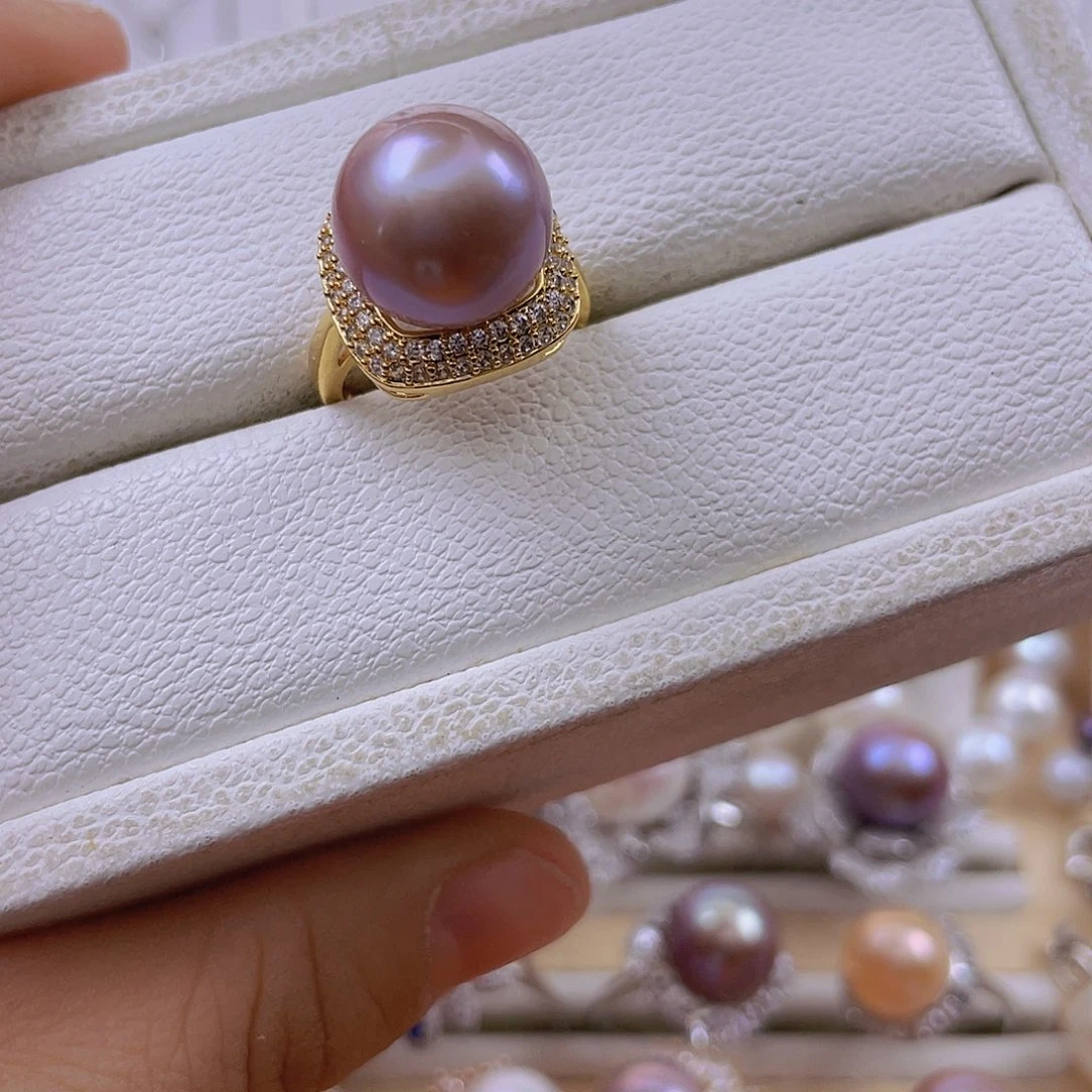 戒指未镶嵌淡水珍珠