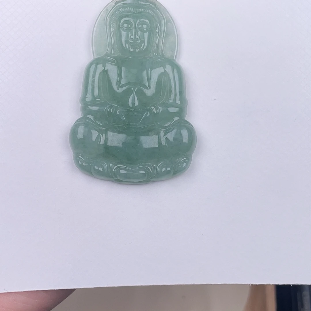 翡翠未镶嵌颈饰zc067
