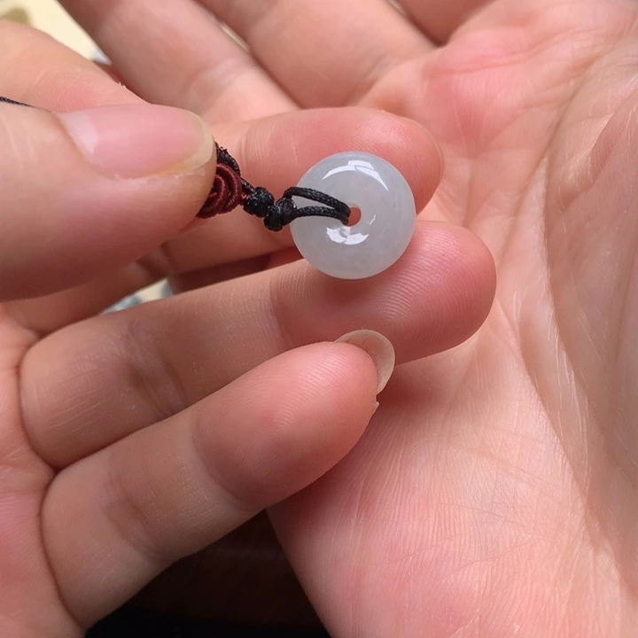 翡翠裸石翡翠平安扣