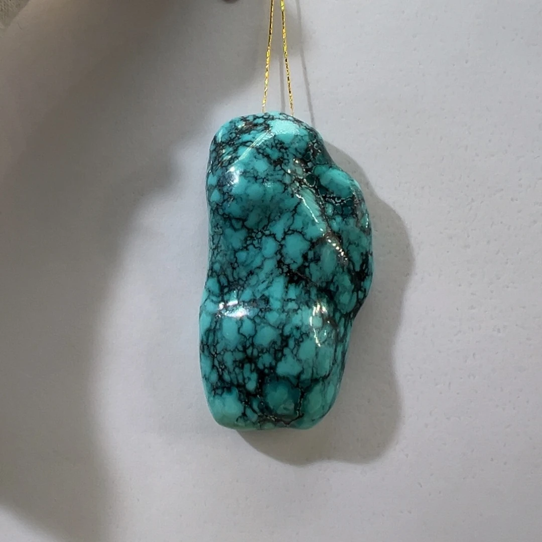 绿松石未镶嵌挂件