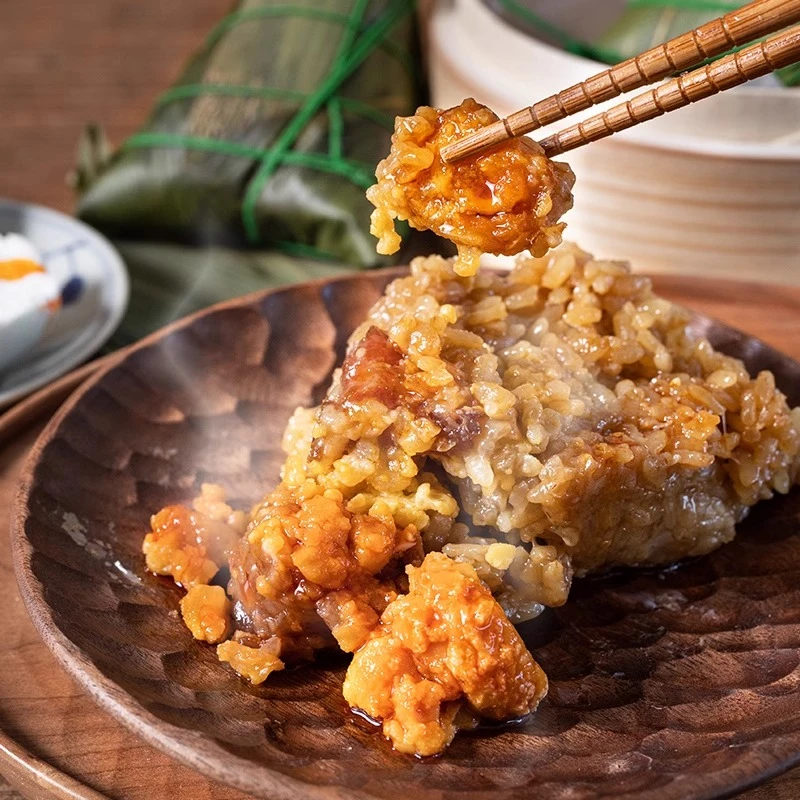 【门店同款/新鲜粽】嘉兴鲜肉粽子三珍斋猪肉粽蛋黄鲜肉粽手工