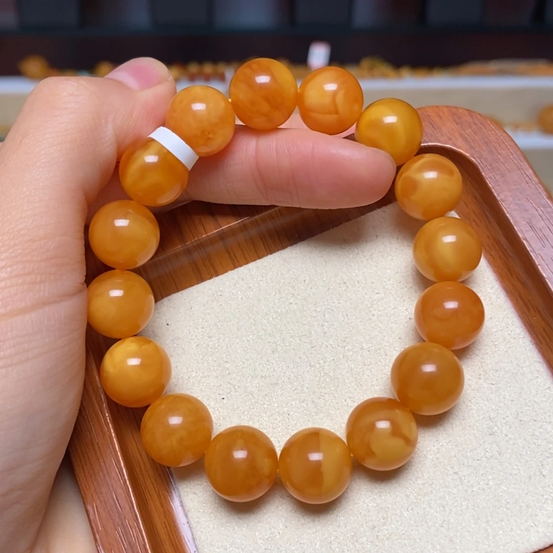 【闪购商品】未镶嵌蜜蜡手链手串