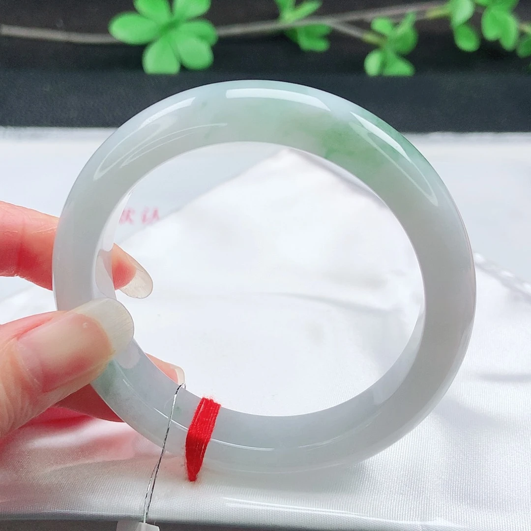 未镶嵌手镯翡翠57圈