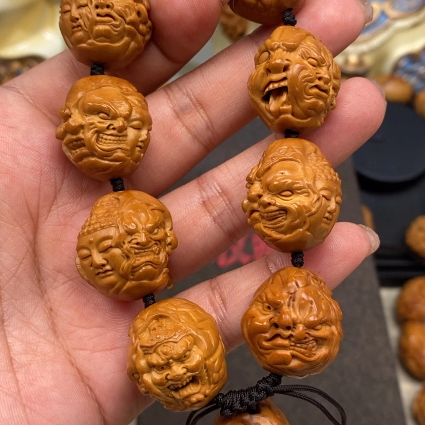 【闪购商品】橄榄核吊坠橄榄手工雕刻工艺