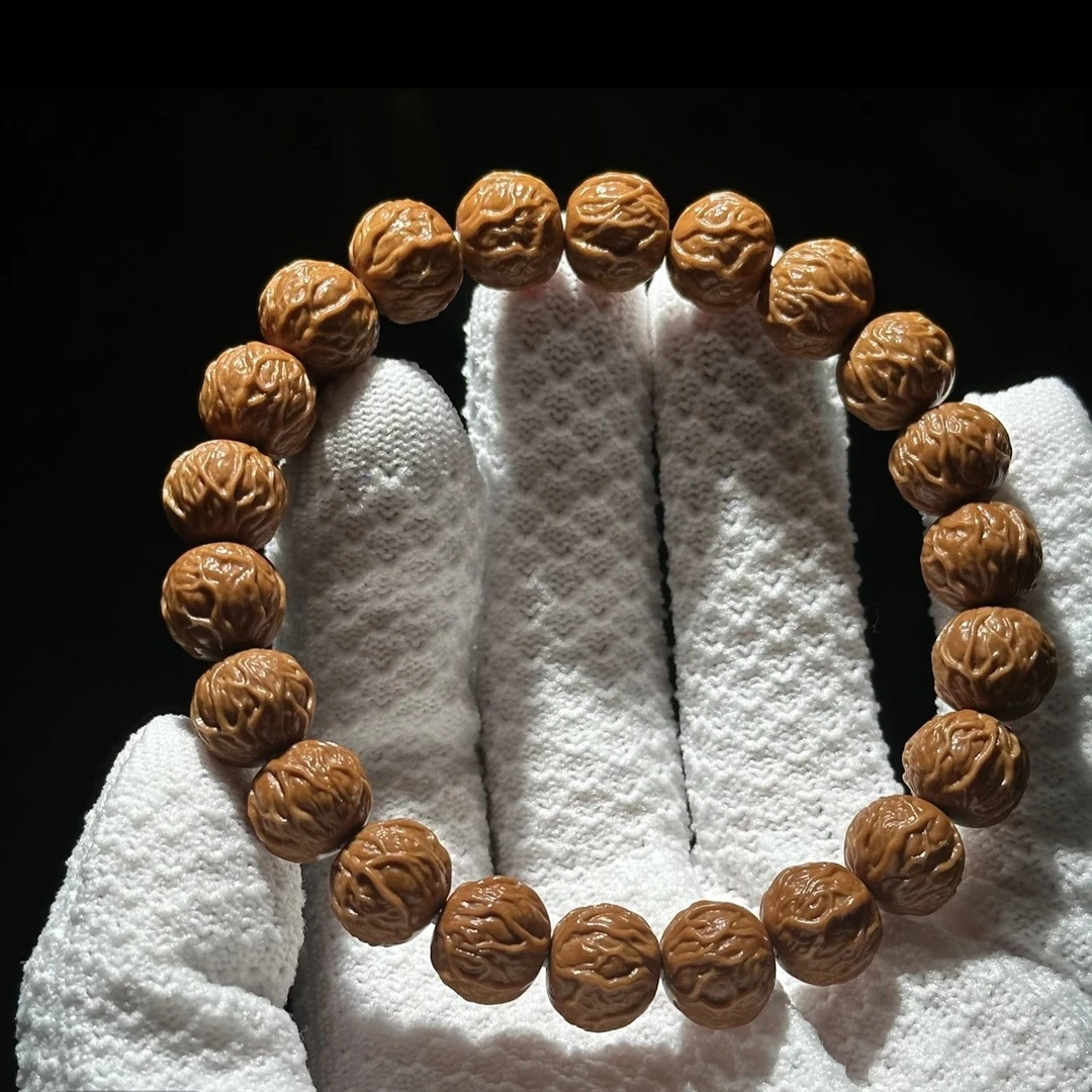 [珍木]正版猴头毒液2.0版文玩核桃手串-男女适用（体验款素串）