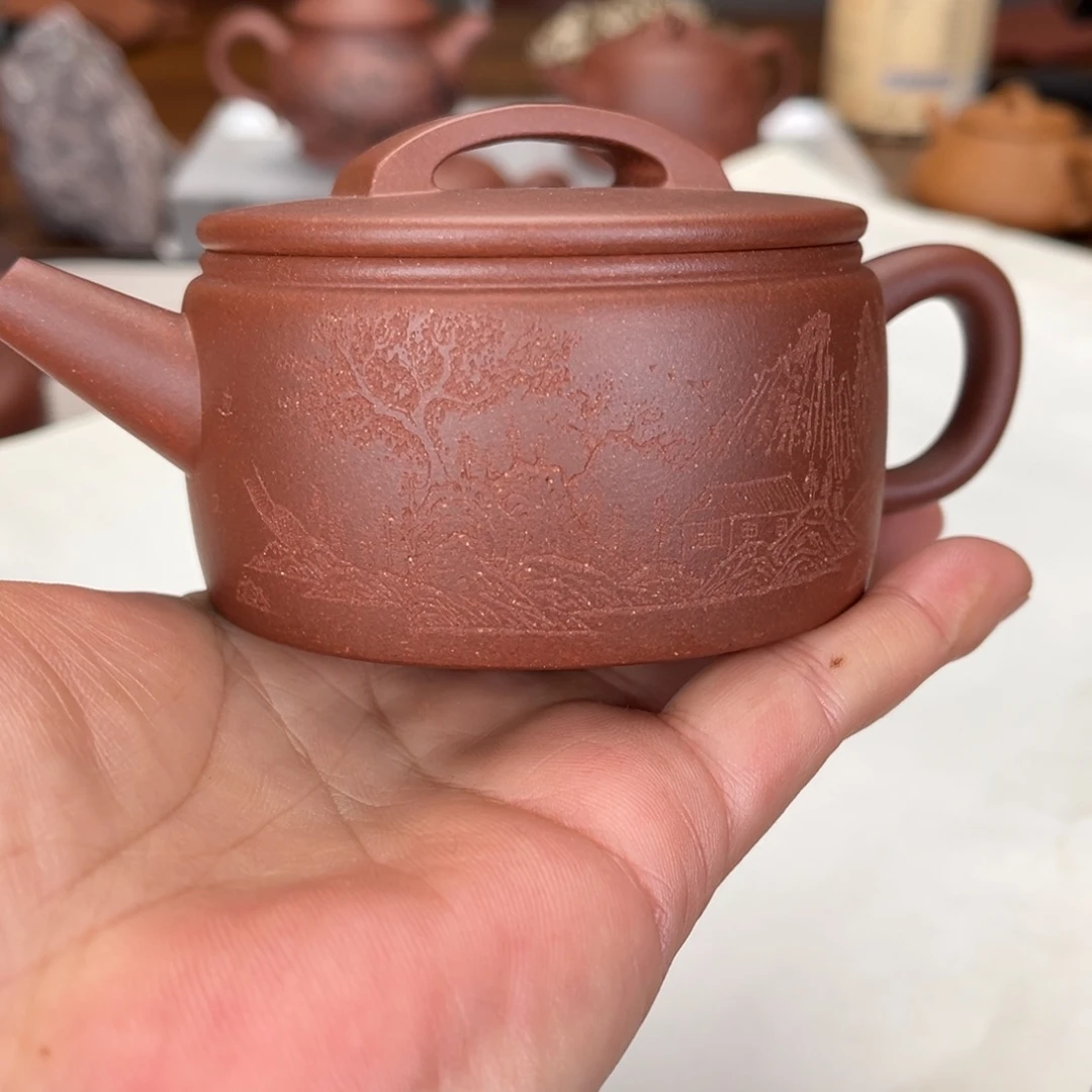 紫砂茶壶幸***?半手工制作160cc