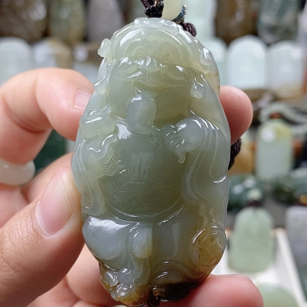 和田玉（糖玉）未镶嵌颈饰