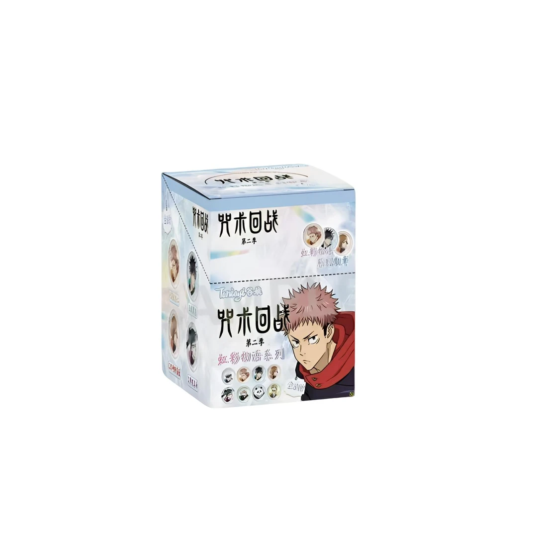 【拆盒】Taniayi谷娘联名咒术回战(65mm)透明浮雕徽章盲盒[代拆]
