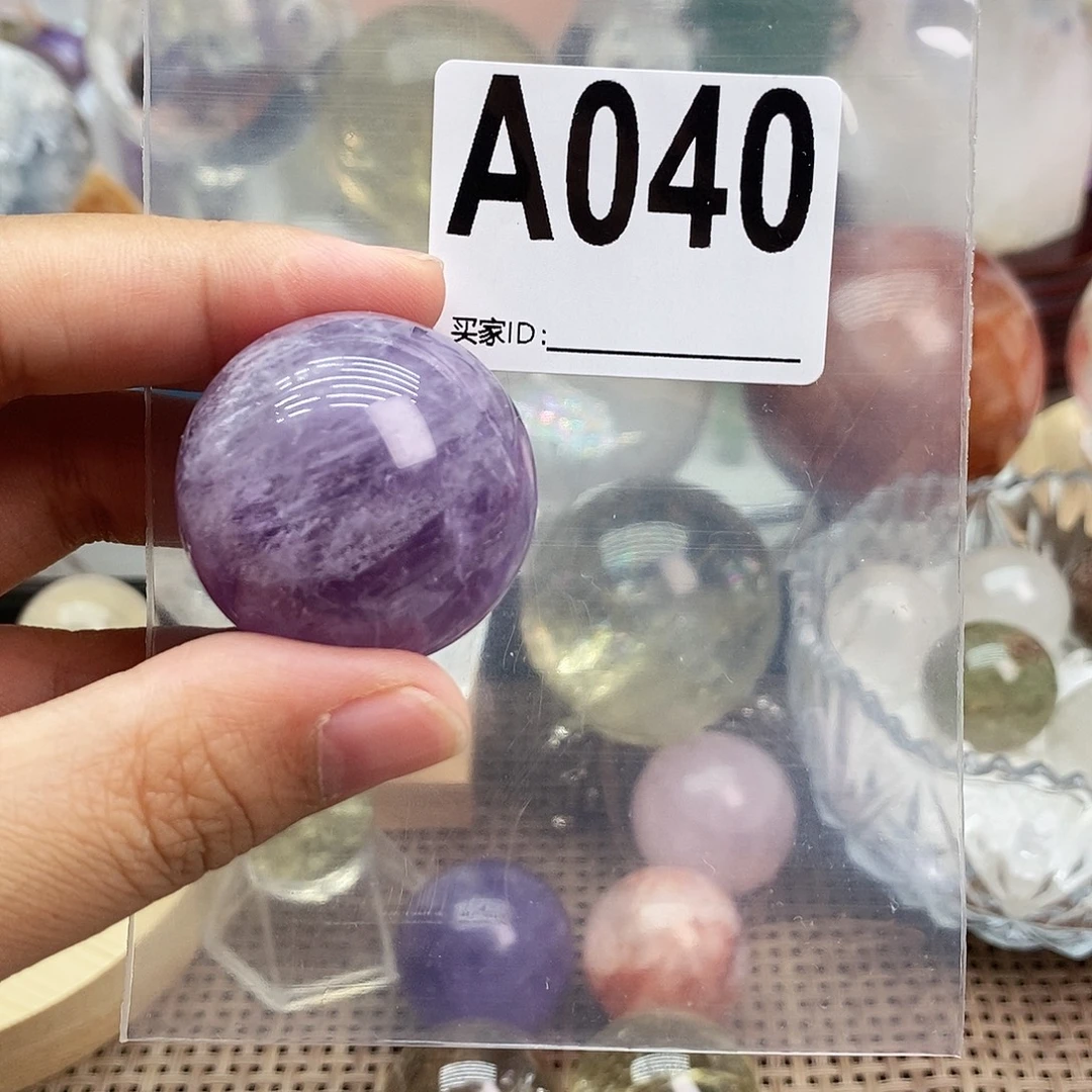 未镶嵌珠宝半成品水晶3.2cm 善