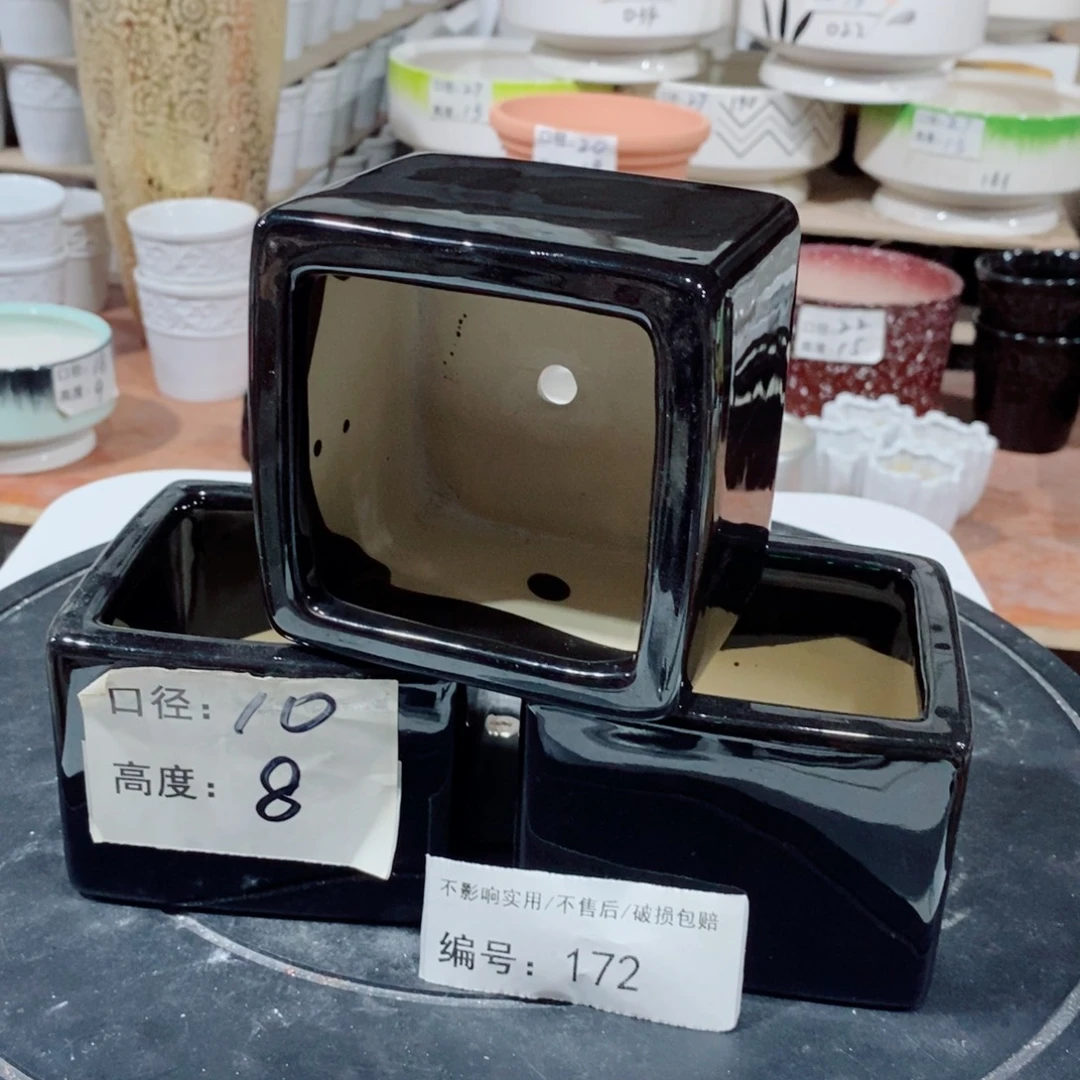 微瑕花盆-172-口10×8-3个