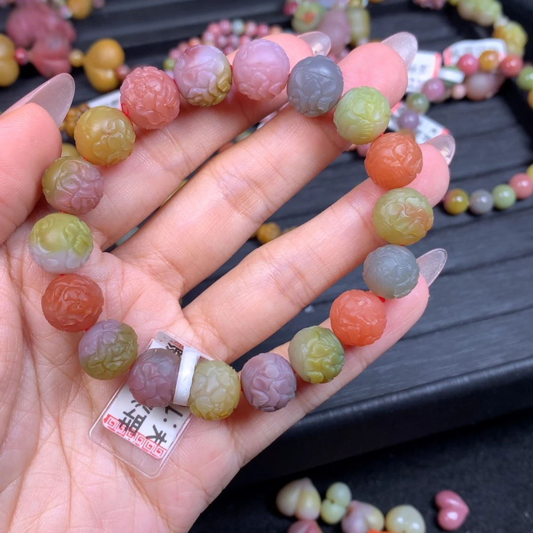 玛瑙/玉髓未镶嵌手链