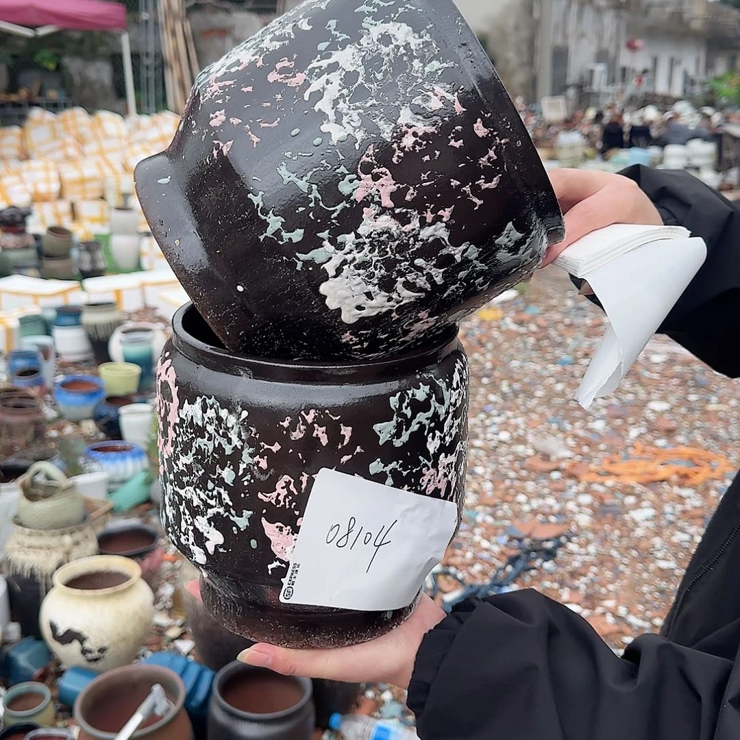 花盆紫砂王老板花盆1108-104