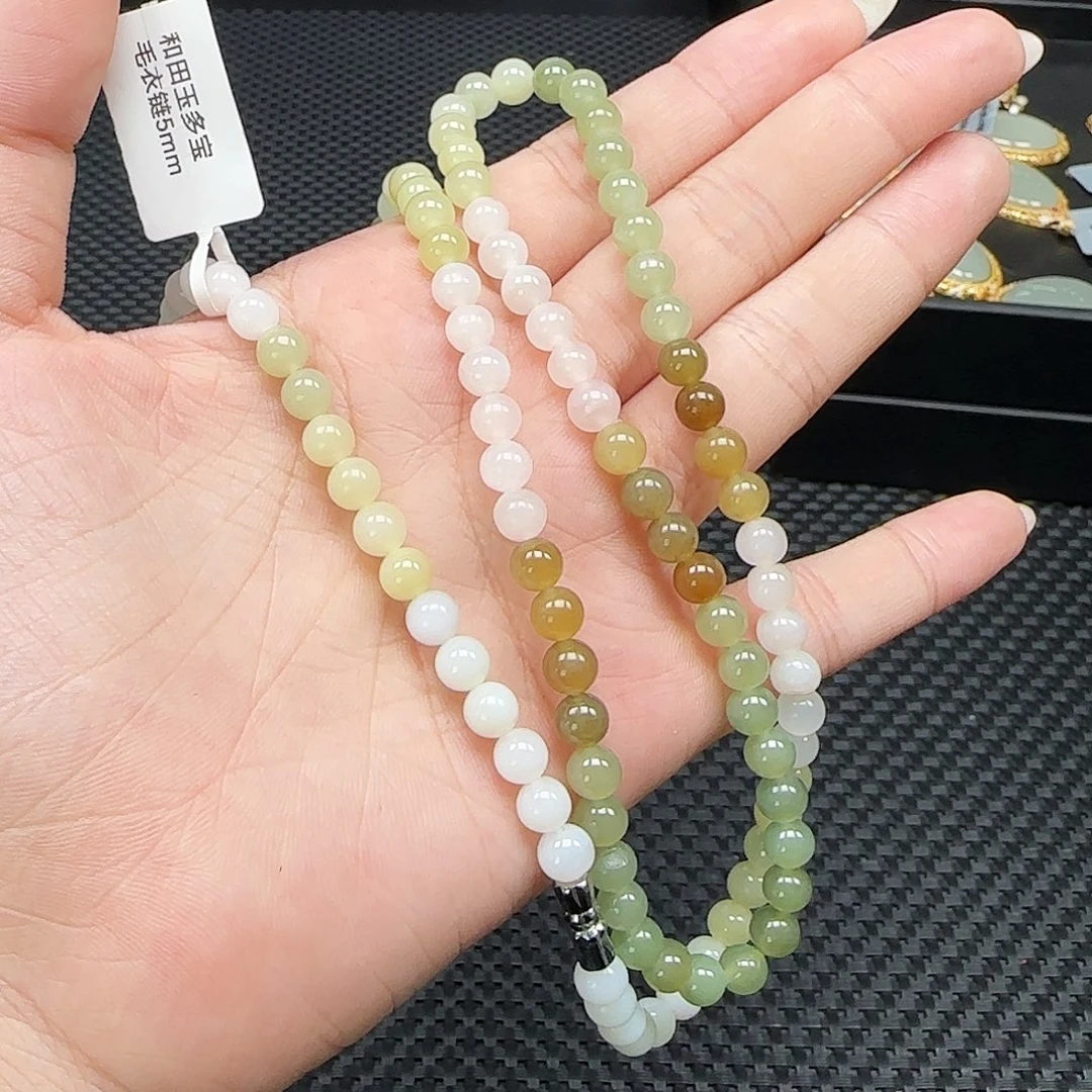 琥珀未镶嵌手链一条