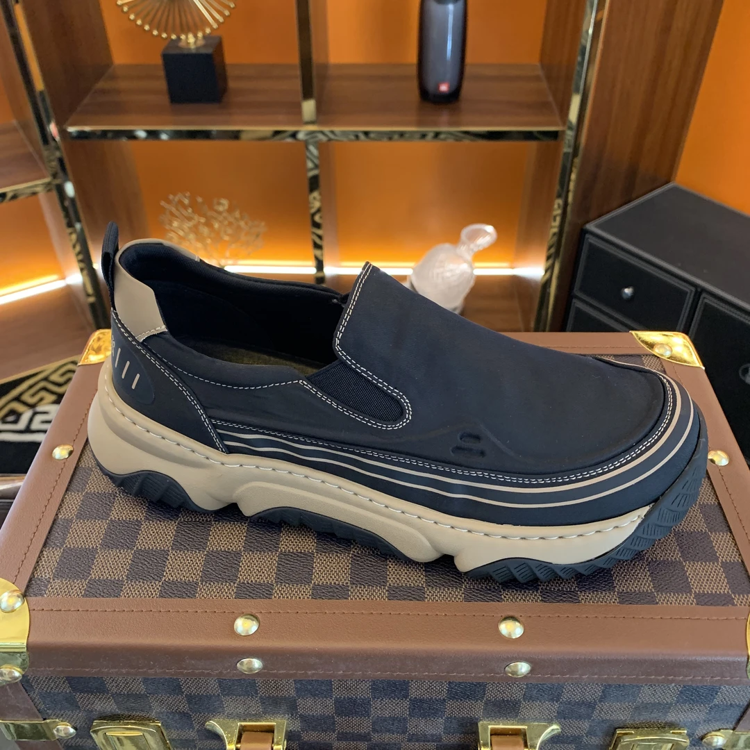 D1208-1（单鞋）新款男鞋时尚潮鞋材质莱卡布