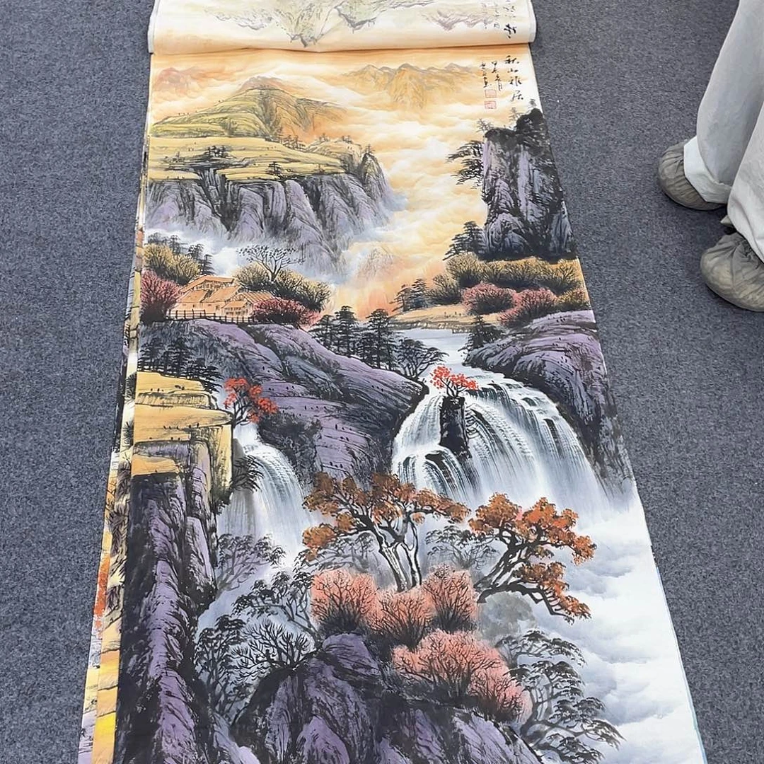 国画作品小姐姐放漏…