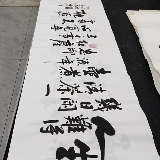 翰墨白武坤老师作品一副