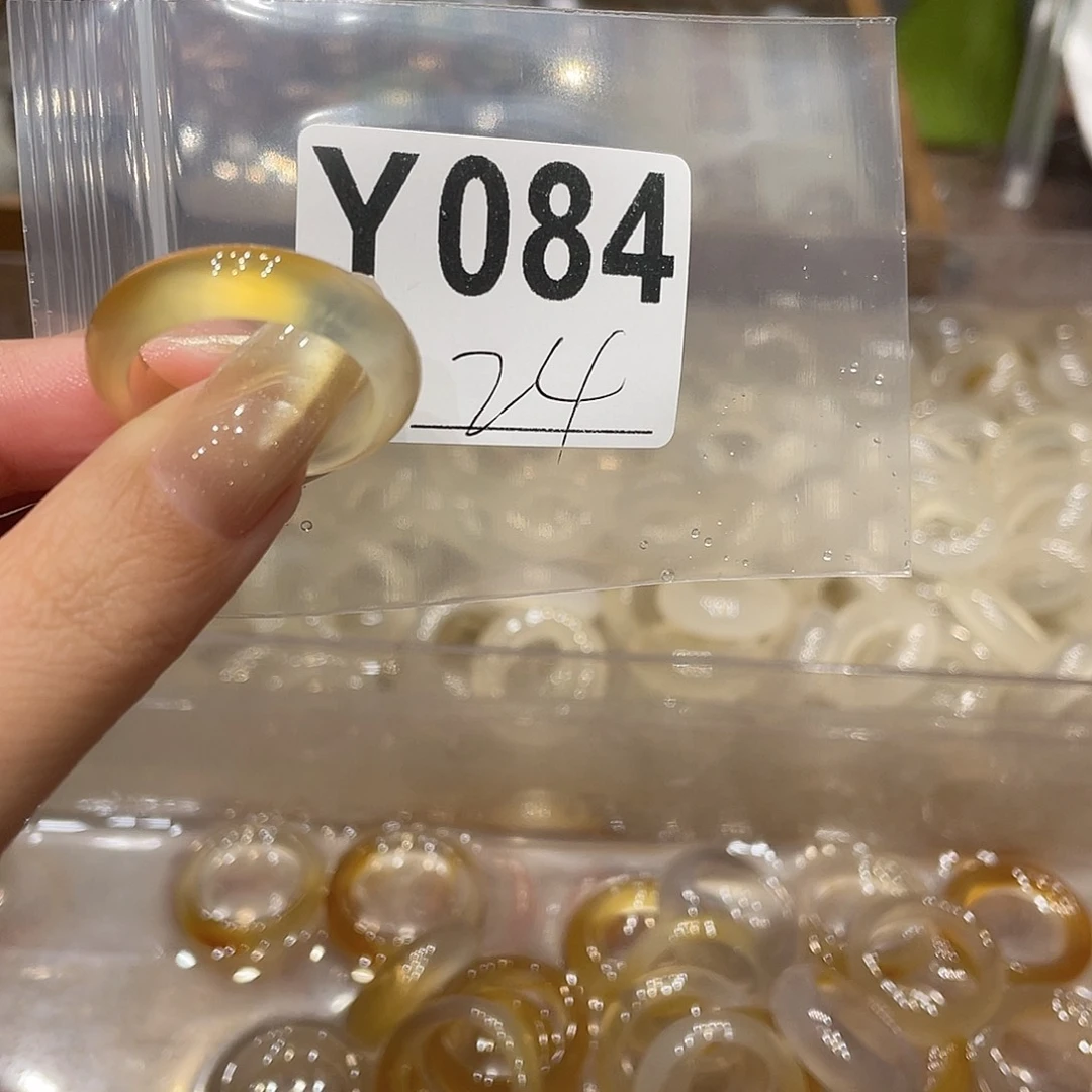 玛瑙/玉髓未镶嵌戒指