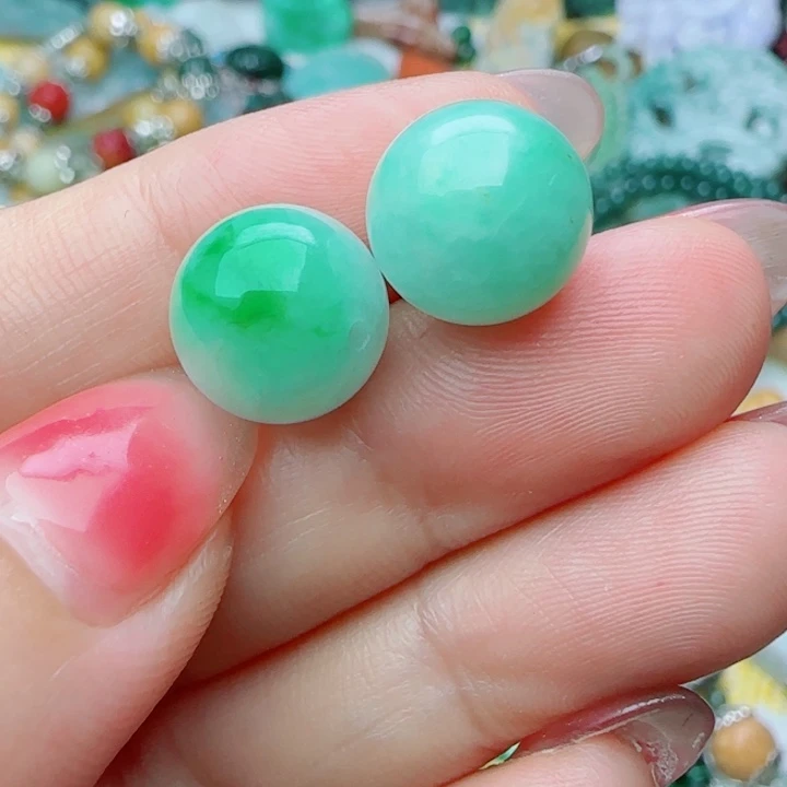 翡翠未镶嵌颈饰天然A货36