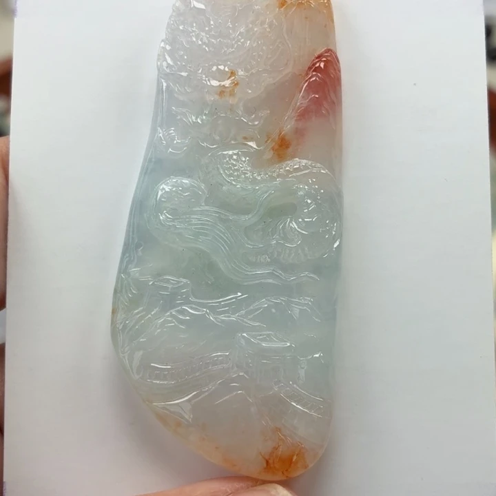 翡翠未镶嵌颈饰天然翡翠a货