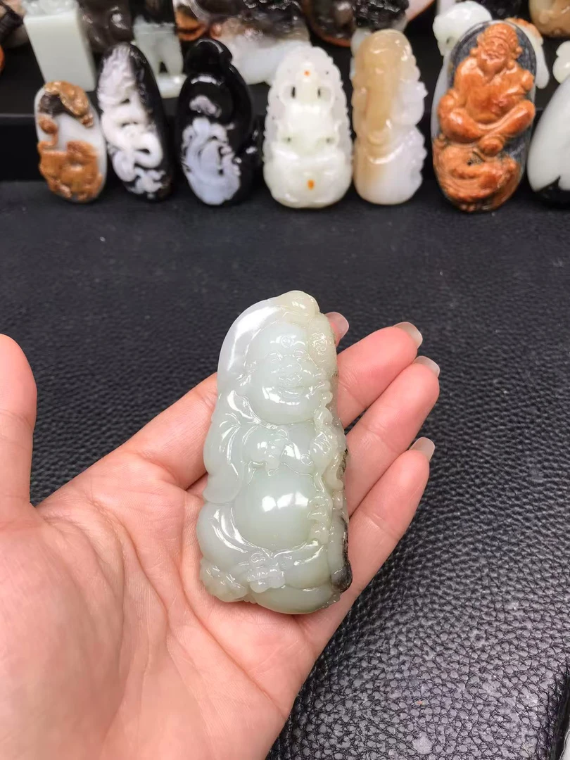和田玉佛，实物漂亮