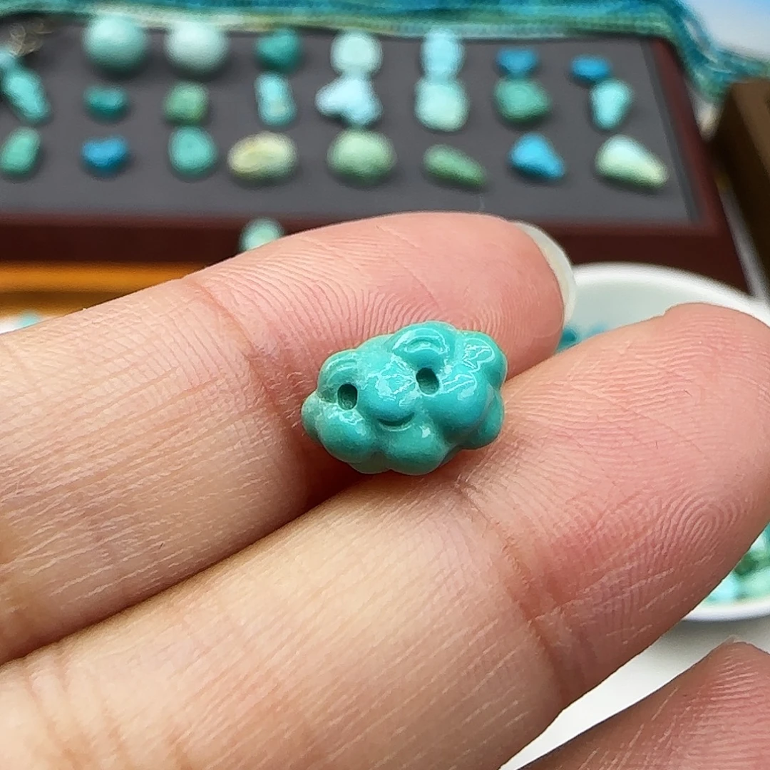 绿松石未镶嵌配饰