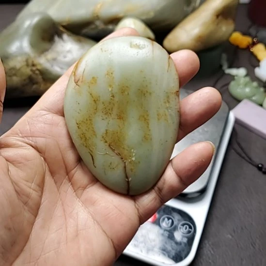 和田玉（糖玉）未镶嵌挂件